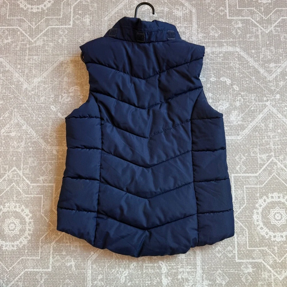 H&M Kids Navy‎ Blue Puffer Vest Sleeveless Jacket Size 6-8 Years